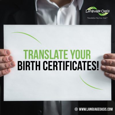 How Birth Certification Translation Is Important – Languageoasis Blog